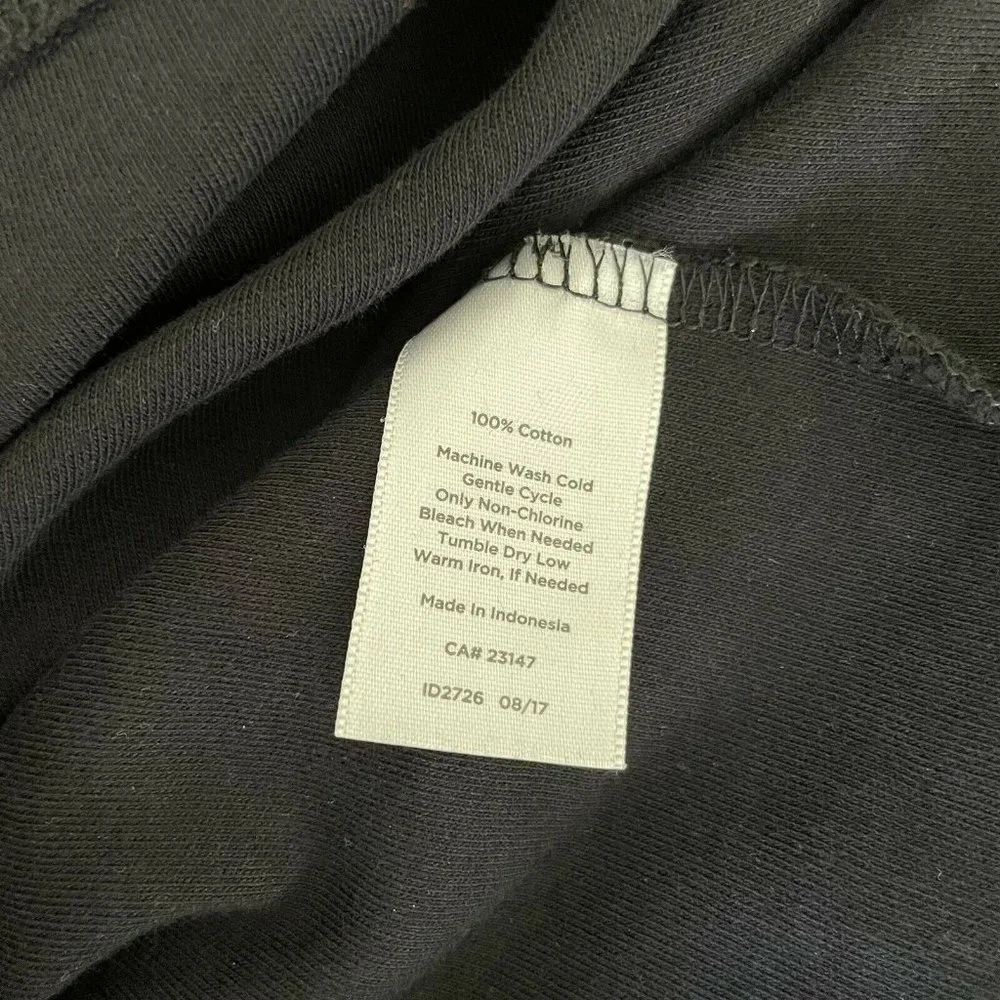 Talbots X Plus Women's Black Shift Dress Eyelet Ruffle Short Sleeve - Picture 7 of 7